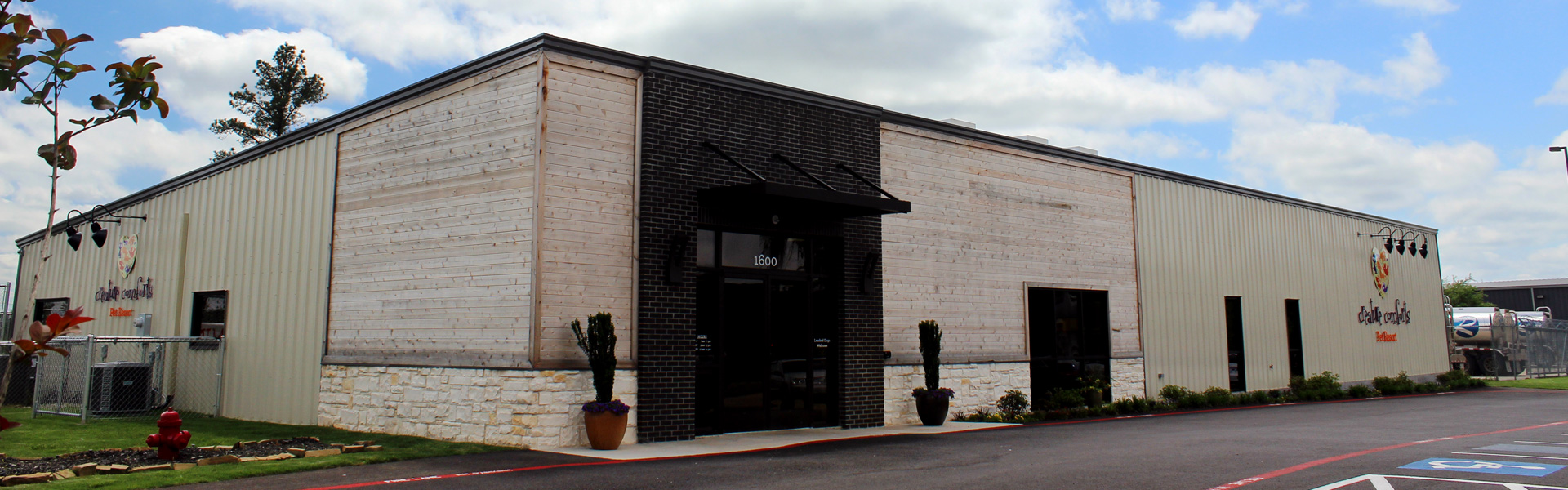 Creature Comforts Exterior Building